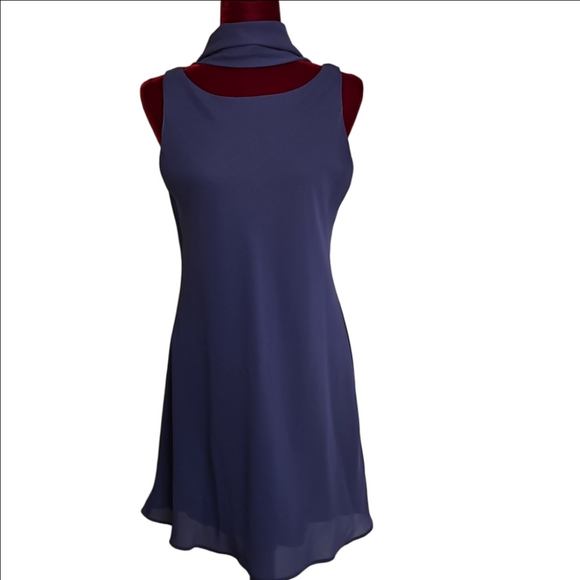 Alyn Paige Dresses & Skirts - Alyn Paigr Purple Sleeveless Dress Size 9/10